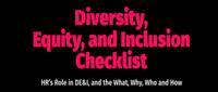 Diversity, Equity, and Inclusion Checklist