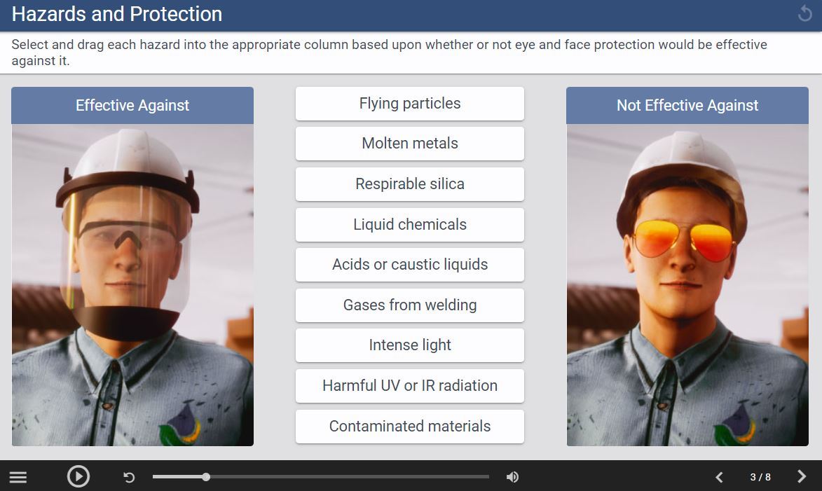 Eye Safety Course Demo Eye Safety Course Demo