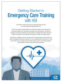 Getting Started in Emergency Care Training Getting Started in Emergency Care Training