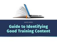 Guide to Identifying Good Training Content