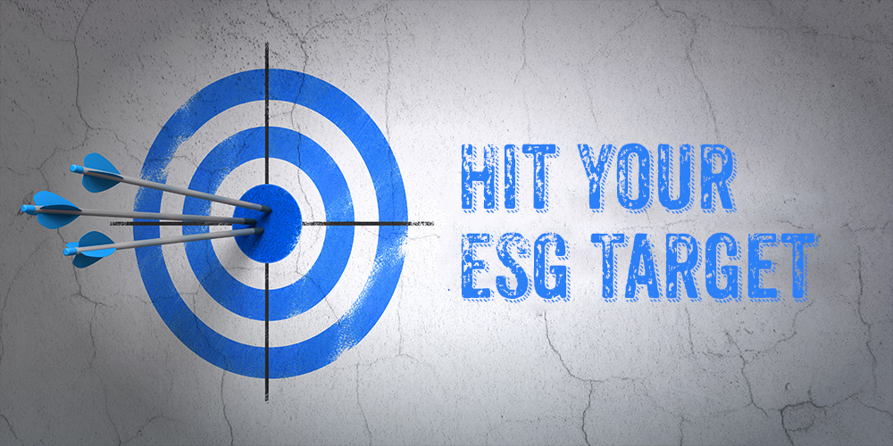 Hit ESG target Hit ESG target