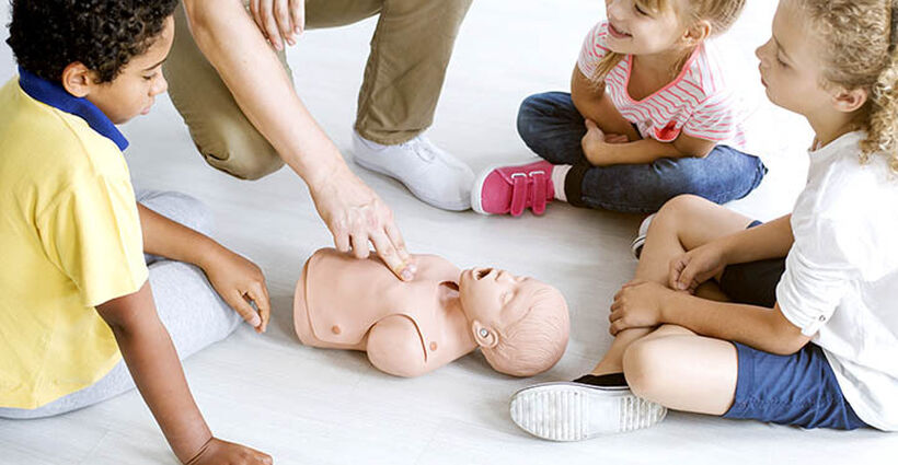 Teaching CPR to Children