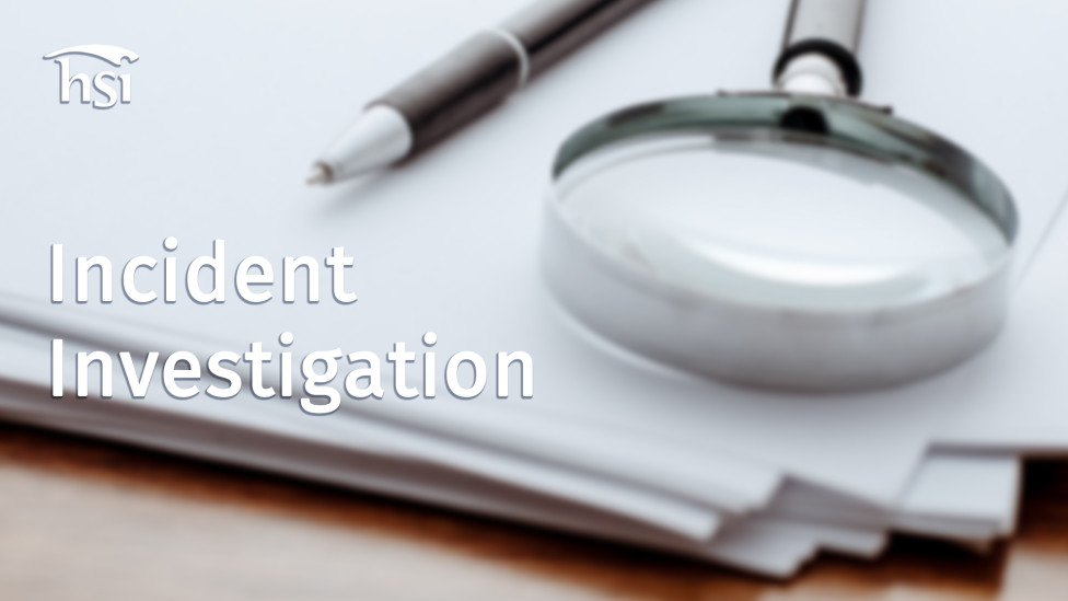 Incident Investigation Incident Investigation