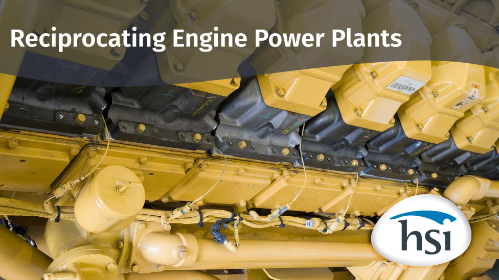 586-01 - Introduction to Reciprocating Engine Power Plants 586-01 - Introduction to Reciprocating Engine Power Plants