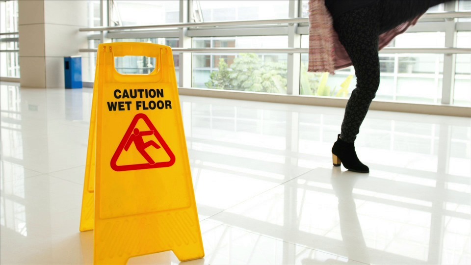 Avoiding Slipping Hazards
