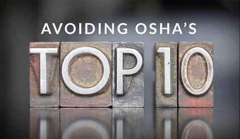 Tackle OSHA's Top 10