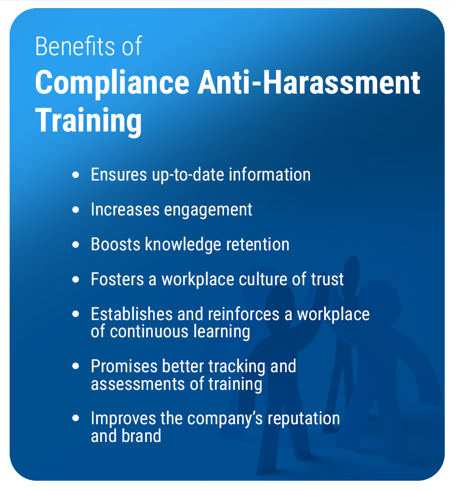 A Comprehesive Guide to an Anti Harassment Training Program HSI Benefits Image A Comprehesive Guide to an Anti Harassment Training Program HSI Benefits Image