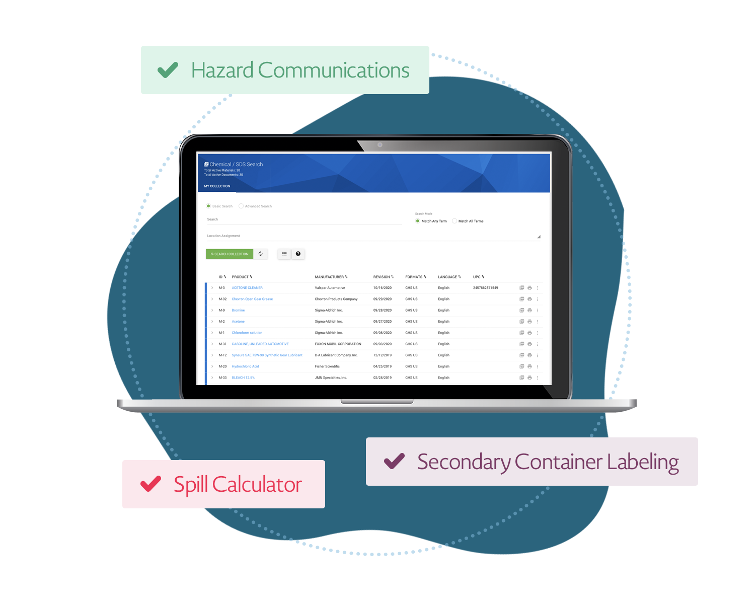 Centrally manage safety data sheets Centrally manage safety data sheets