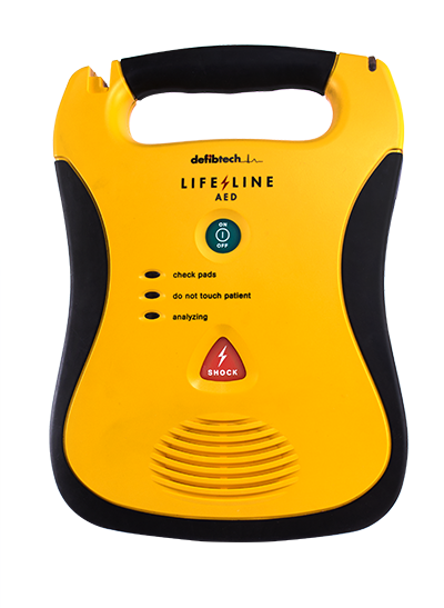 Defibtech Lifeline AED IMG 2811 CUTOUT Defibtech Lifeline AED IMG 2811 CUTOUT