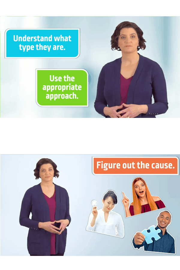 Difficult Customers collage
