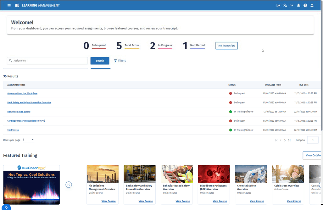 HSI Content Library Dashboard Image HSI Content Library Dashboard Image