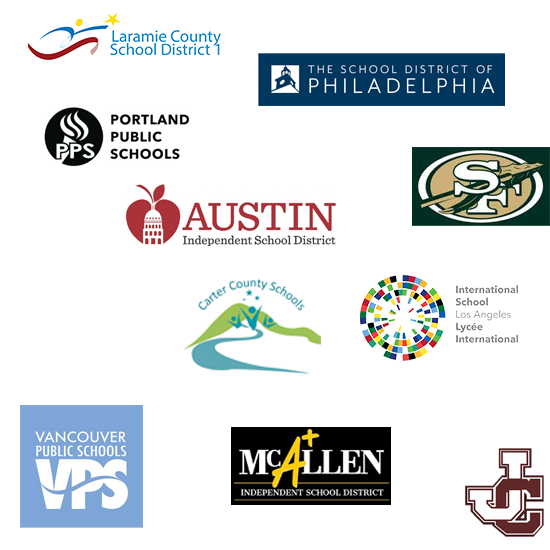 K 12 hsi school logos