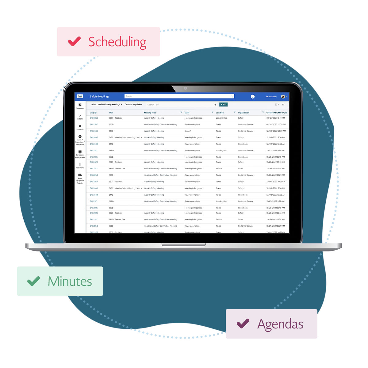 Safety meeting management software Safety meeting management software