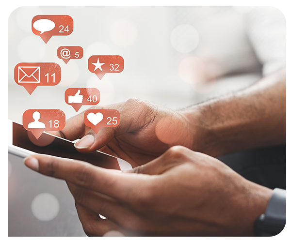 Social media AVERT