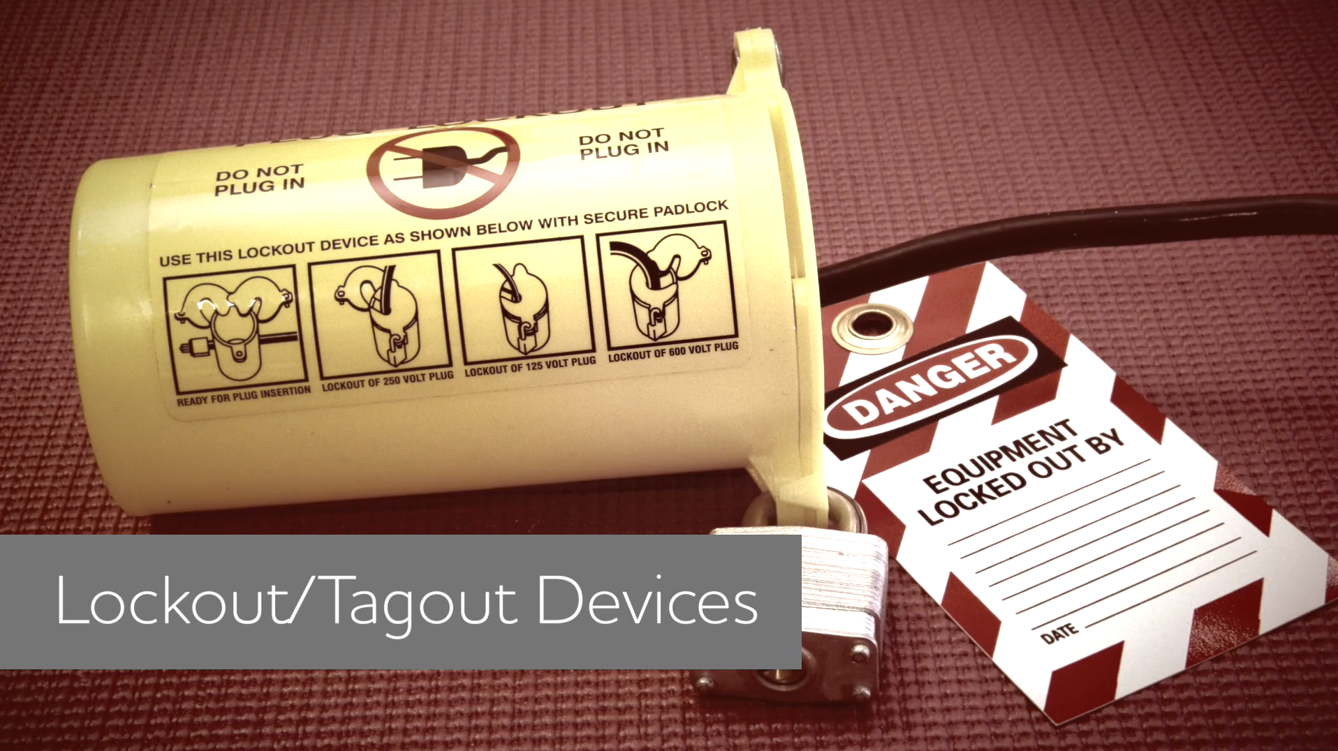 Lockout/Tagout (LOTO) Devices Lockout/Tagout (LOTO) Devices